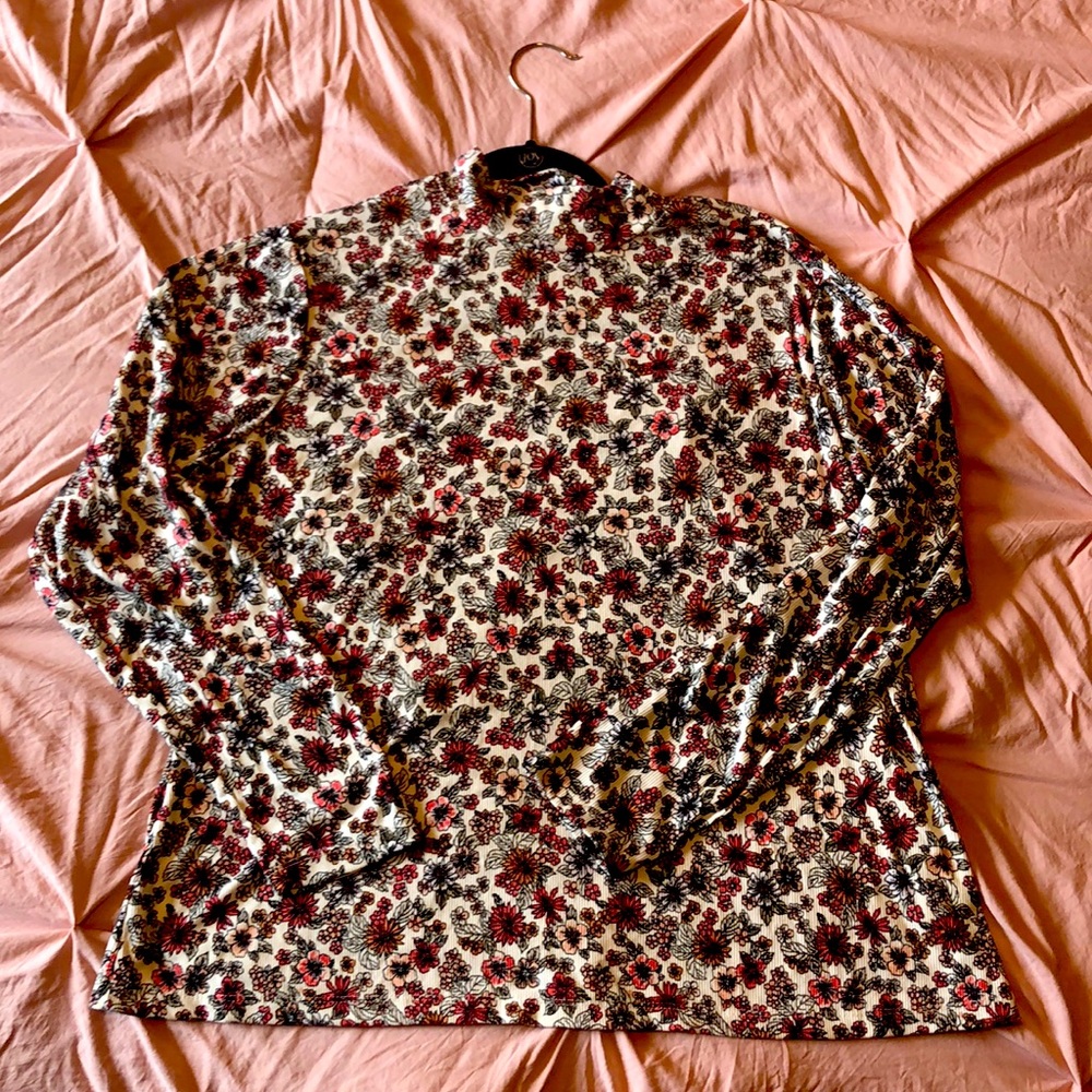 No Comment Floral Blouse